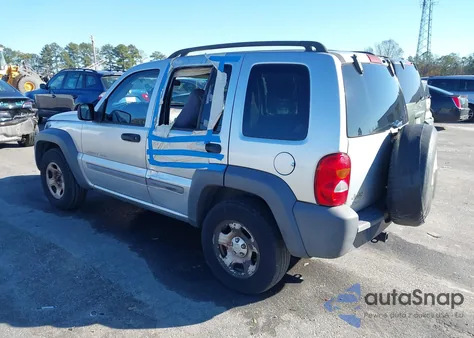 2003 Jeep Liberty Sport from USA, damaged, VIN 1J4GL48K13W527981